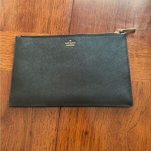 Kate Spade Black Textured Women’s Clutch